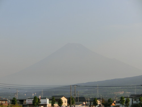 今朝の富士山～朝散歩編～