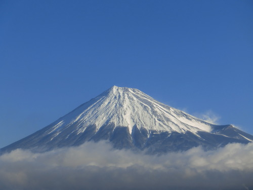 今朝の富士山～２月１３日～