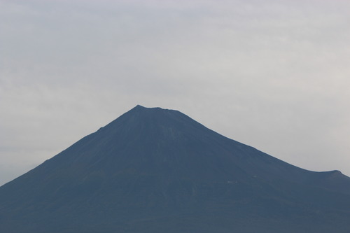 今朝の富士山