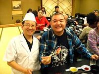内山信二さん来店