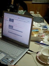 両替町で