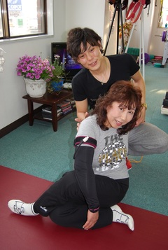 加圧ストレッチ