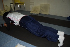 中学生の体幹トレーニング