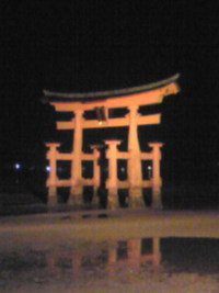 厳島神社の鳥居