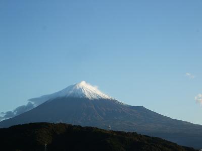 紅葉の富士山紀行〜富士川楽座からの富士山