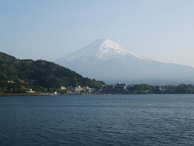 河口湖の富士山