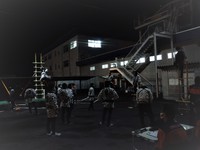 寒いなか
