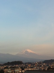 本日の富士山と冒険＆大岡信ことば館♪