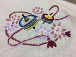 母の日のプレゼントのエプロン