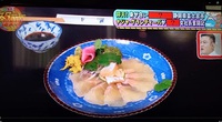 富士山サーモン　和食「花月」のお造り