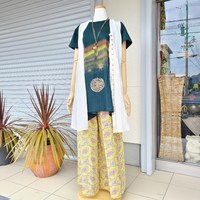 15ボタン コットンロングベスト 2022/05/09 11:56:59