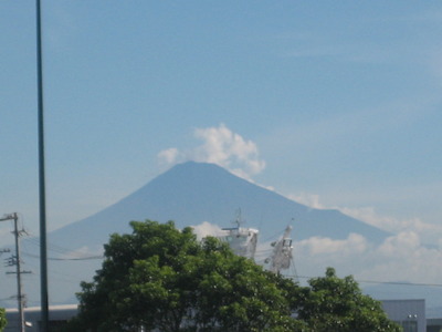 富士山平成２４年8月２３日""