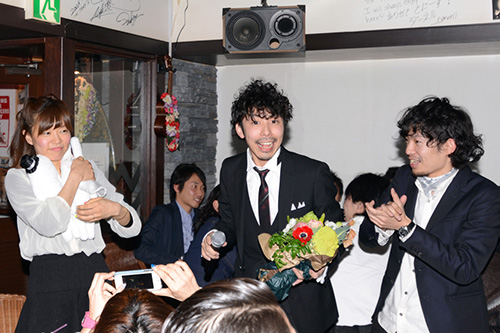 純一郎さん結婚パーティー画像公開！