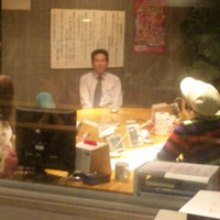 ラジオ出演の模様