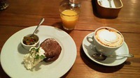 宮島で朝カフェ