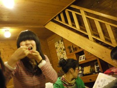 チョコレートフォンデュ