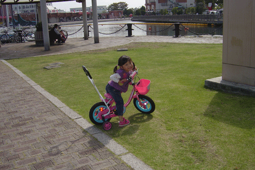 自転車に乗ろう！