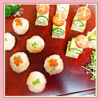 おせち料理を簡単アレンジ！ 【　手まりおむすびとピンチョスのお正月プレート♪　】　【その他】　01 2014/12/24 13:00:12