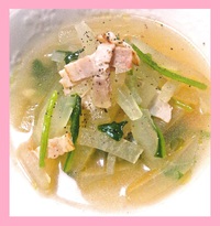 夏バテにおすすめ！冬瓜のスープ　【スープ・汁物】　01 2014/09/03 11:30:00