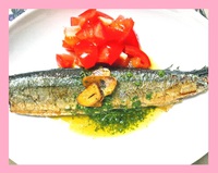 フライパンでラクラク！安い！美味しい！【サンマのイタリアンソテー】　【メインおかず】　05 2014/10/22 18:11:41