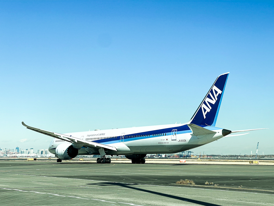 飛行機からの富士山