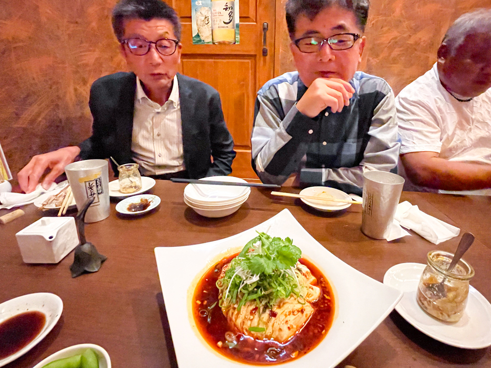 「Hirozushi」さんで入港食事会