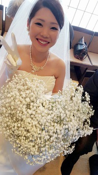 ステキな笑顔の花嫁様 2016/08/20 14:15:09