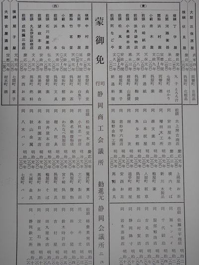 静岡老舗番付