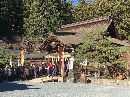 初詣に行ってきました