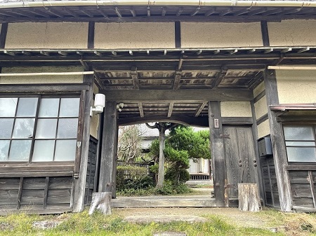 長屋門修繕工事