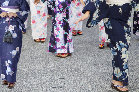 自分の浴衣をらしく着こなす「浴衣着付け」体験