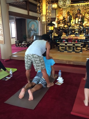 Yuya Sarashina yoga WS レポート　前半の部