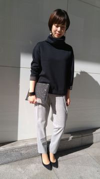 ２BUY10％OFF+PARCOカード10%OFF! ＆リエス　タートルプルオーバー