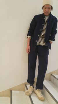 ナイジェルケーボン　バスクシャツ
