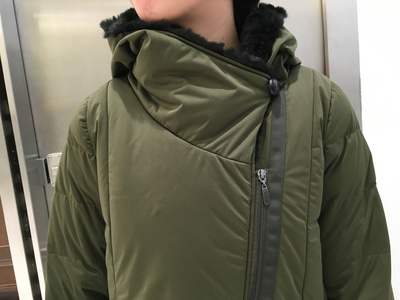 YOSOOU（粧う）ファーフード付きロングコート