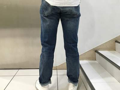 LEVIS VINTAGE CLOTHING　501ZXX 1954モデル　（USED加工）