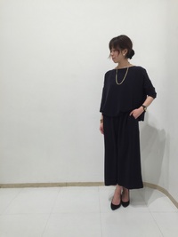 ☆MORE掲載☆　とろみ素材セットアップ