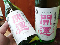 【入荷】春陽を使った開運無濾過純米生原酒！