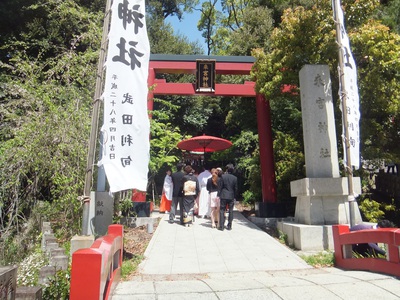 来宮神社　とりい