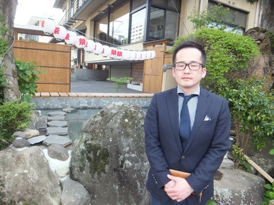 小松家 八の坊　五代目 望月敬太氏