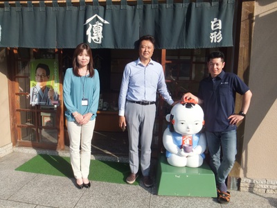 小澤さん　白形部長　武田部長　傳ちゃん