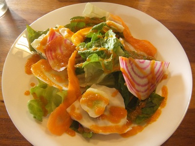 有機野菜のサラダ