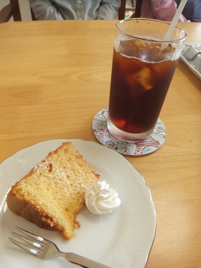 コロンビア　コーヒー　はちみつのシフォンケーキ