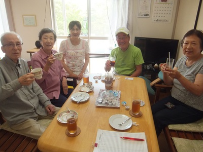 中嶋さんに会いに来た皆さん