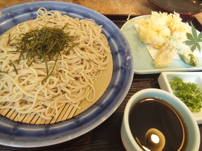 鶏天そば