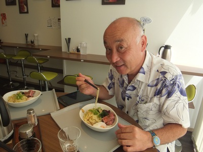 池谷専務とランチ