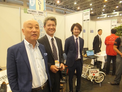 池谷専務　サンレイ大石社長　部長