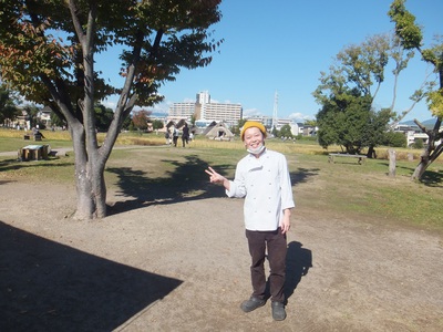 登呂遺跡と啓太社長