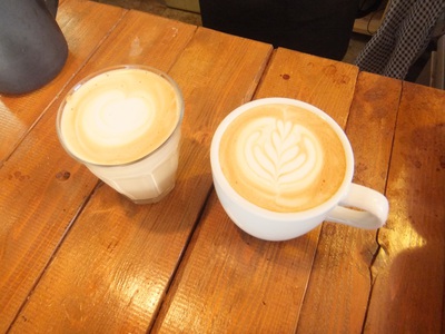 ラテアート　カプチーノ　カフェラテ