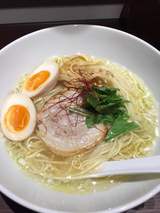 一押しの「しおラーメン」＠麺屋やまもと